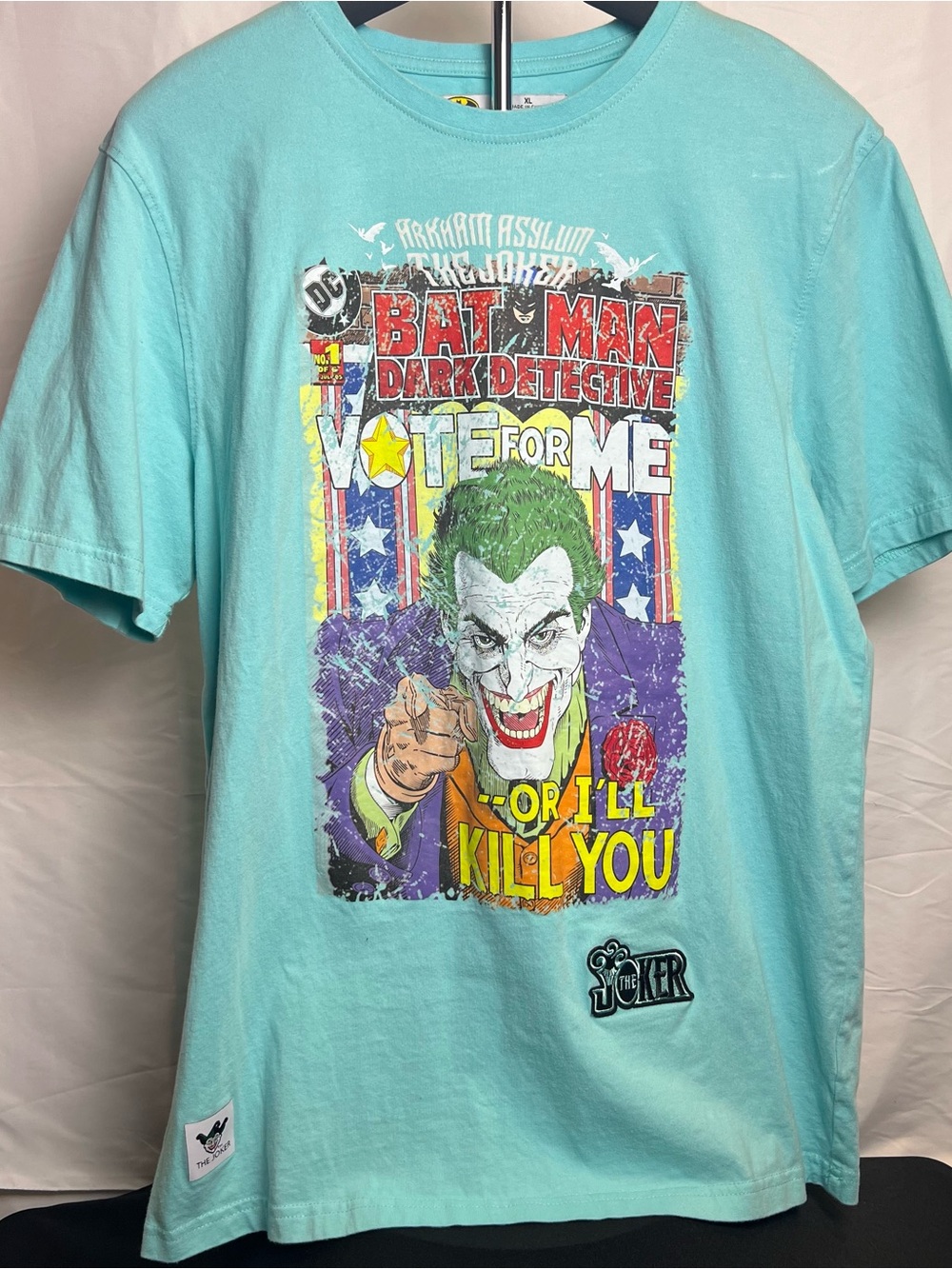 Freeze Max DC Comics The Joker "Vote For Me" Tee